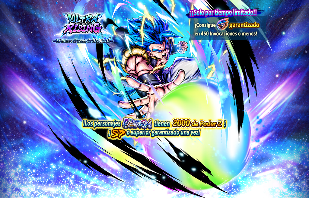 ULTRA RISING - Ki divino rebosante de luz azul -